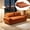 Orange Corduroy 73", variant on 3-in-1 Queen Convertible Sleeper Sofa Bed, 73.2" Corduroy Pull Out Couch with Extra Deep Seat & Pillow Top Armrests, Modern Folding Futon Lounge, Orange