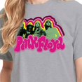 thumbnail image 3 of Pink Floyd - Poster - Juniors Cropped Cotton Blend T-Shirt, 3 of 5