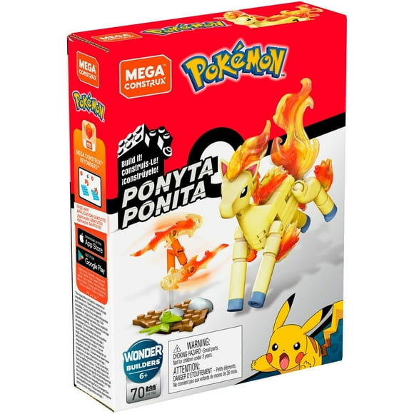 MEGA CONSTRUX MCX POKEMON POWER PACK Mega Construx Ponyta Ponyta