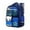czb# Sky Blue208, variant on Color Block Dinosaur Print Boys School Backpack Removable Cartoon Stickers Side Mesh Pockets Reflective Strip Adjustable Strap Large Capacity Student Book Bag
