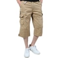 thumbnail image 5 of Dream Lifestyle Pants Solid Color Multi Pockets Male Drawstring Straight Shorts for Daily Wear, 5 of 8