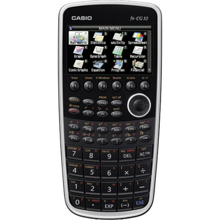 Casio PRIZM FX-CG10 Graphing Calculator - 16 MB - 8 Line(s) - 21 Digits - LCD - Battery Powered - 0.8" x 3.5" x 7.4