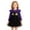 R114 Dark Purple, variant on Gunia Halloween Dresses For Girls Festival Halloween Tulle Dresses For Party 2 Pcs Fashion Long Sleeve Children Cute Clothes Size 2-3 Years Purple