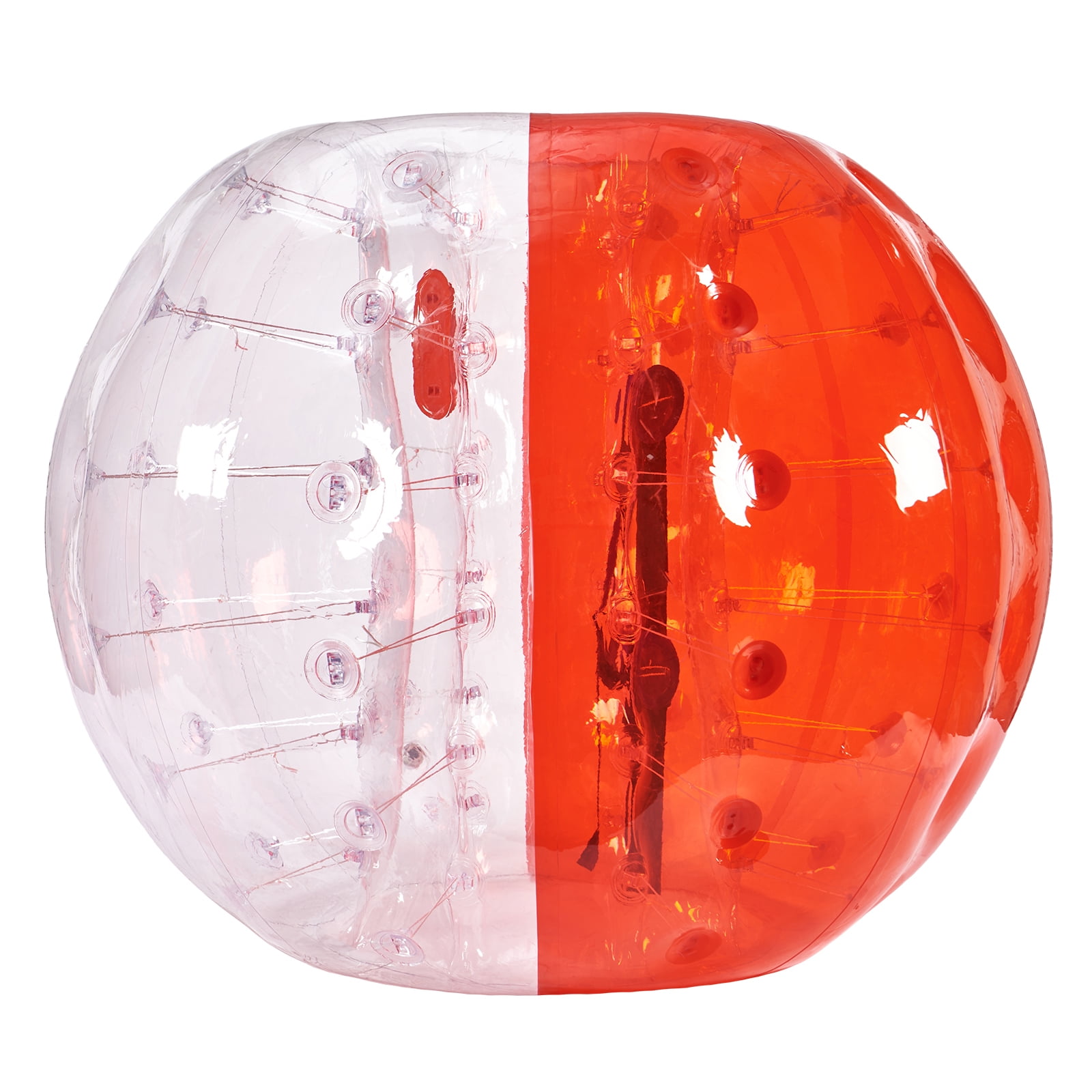 KFFKFF Blow-up Bumper Sphere Single Pack, 5FT/1.5M Body Size, Suitable for Teens & Adults, 0.8mm PVC Thickness, Human-Sized Hamster Bubble Balls for Outdoor Group Fun