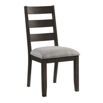 Beacon Dining Collection by Intercon - Ladder back chair w/Cushion Seat - (Set of 2)