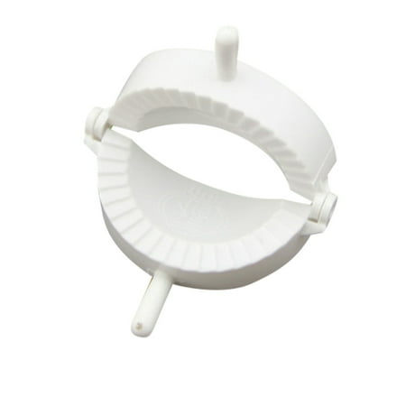

Follure 3pcs 3 Sizes Kitchen Dough Press Maker Dumpling Pie Ravioli Making Mold Mould White