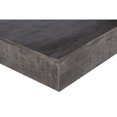 thumbnail image 4 of Dark Gray Solid Wood Low Coffee Table, Rough Feature, 47.1"x47.1"x8.78", 84.21lb Profile Gray, 84.21lbs Weight, 4 of 5