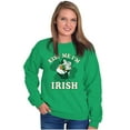 thumbnail image 4 of Popeye Kiss Me Im Irish St Paddys Day Sweatshirt for Men or Women Brisco Brands S, 4 of 6