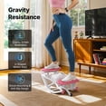 thumbnail image 4 of MERACH Rocking Stepper with Resistance Bands, Motion Stair Stepper for Full Body Workout，330 LBS Loading Capacity Exercise Equipment, 4 of 11