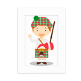 thumbnail image 1 of Red Green Scotland Cartoon Desktop Photo Frame Picture Display Decoration Art Painting, 1 of 3