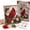 #B, variant on 3D Christmas Fabric Poke Art Kit, DIY 3D Fabric Poke Art Craft Kit No-Sew DIY Bird-Themed Memorial, Creative Craft Set, Holiday Home Decor, Vintage Holiday Handmade Christmas Decoration