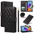 thumbnail image 1 of Samsung Galaxy A21s Phone Case , Wallet Flip Cover Adjustable Crossbody Lanyard Magnetic Card Slots, 1 of 5