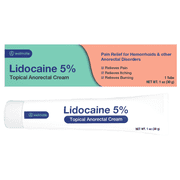 WELMATE Pain Relief, 5% Lidocaine Numbing Cream, 1oz