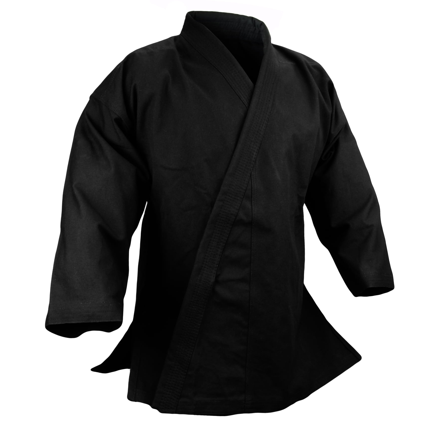 TurnerMAX Quality Cotton karate Martial Arts Uniform Suit gi Kung Fu MMA Black 