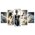 thumbnail image 1 of Cuadro decorativo para abogados Diosa de la Justicia Cuadros Abigail amarillo, 1 of 5