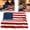 B, variant on American Flag Blanket, Four Seasons Flannel Blanket Suitable for Beds, Sofas, Living Rooms, Offices, Soft Cozy Vintage Lightweight Throw Blanket for Women, Men, 50x83 Inch