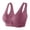 Hot Pink, variant on AWZXDE Comfortable Adjustable Bra Seamless Bra for Women No Underwire Supportive Everyday Undergarment Ideal for All-Day Wear Purple,XXXXL