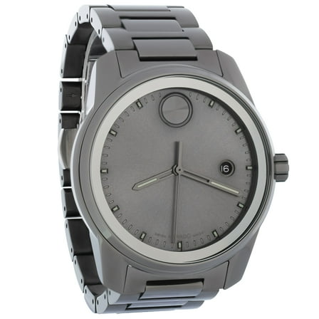 Movado Bold Verso Men's Gunmetal ION PVD Quartz Watch 3600860