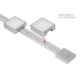 thumbnail image 4 of Jesco Éclairage KIT-RZ-EXT-T12-RD2-30-WH 12 Po Radianz Dimmable Piste - Blanc, 4 of 4