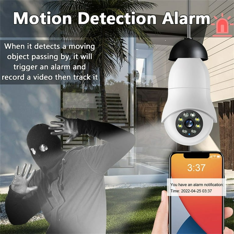 XGFHYJEH Wireless Cameras for Home Security, Indoor Outdoor Smart