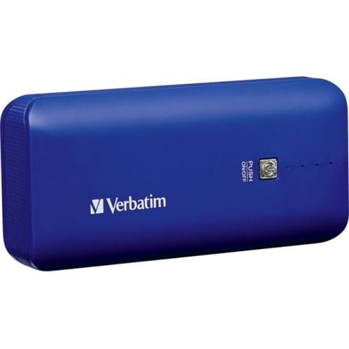Verbatim Portable Power Pack - Batterie Externe - Li-Ion - 4400 mAh - Bleu cobalt