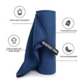 thumbnail image 4 of 3 Sizes Microfiber Quick Dry Travel Towel Set for Camping, Beach, Gym, Sports, Yoga & Swimming Pool, 4 of 5