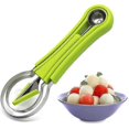 thumbnail image 1 of Juego de herramientas profesionales 4 en 1 para cortar sandía y tallar frutas de acero inoxidable, 1 of 2