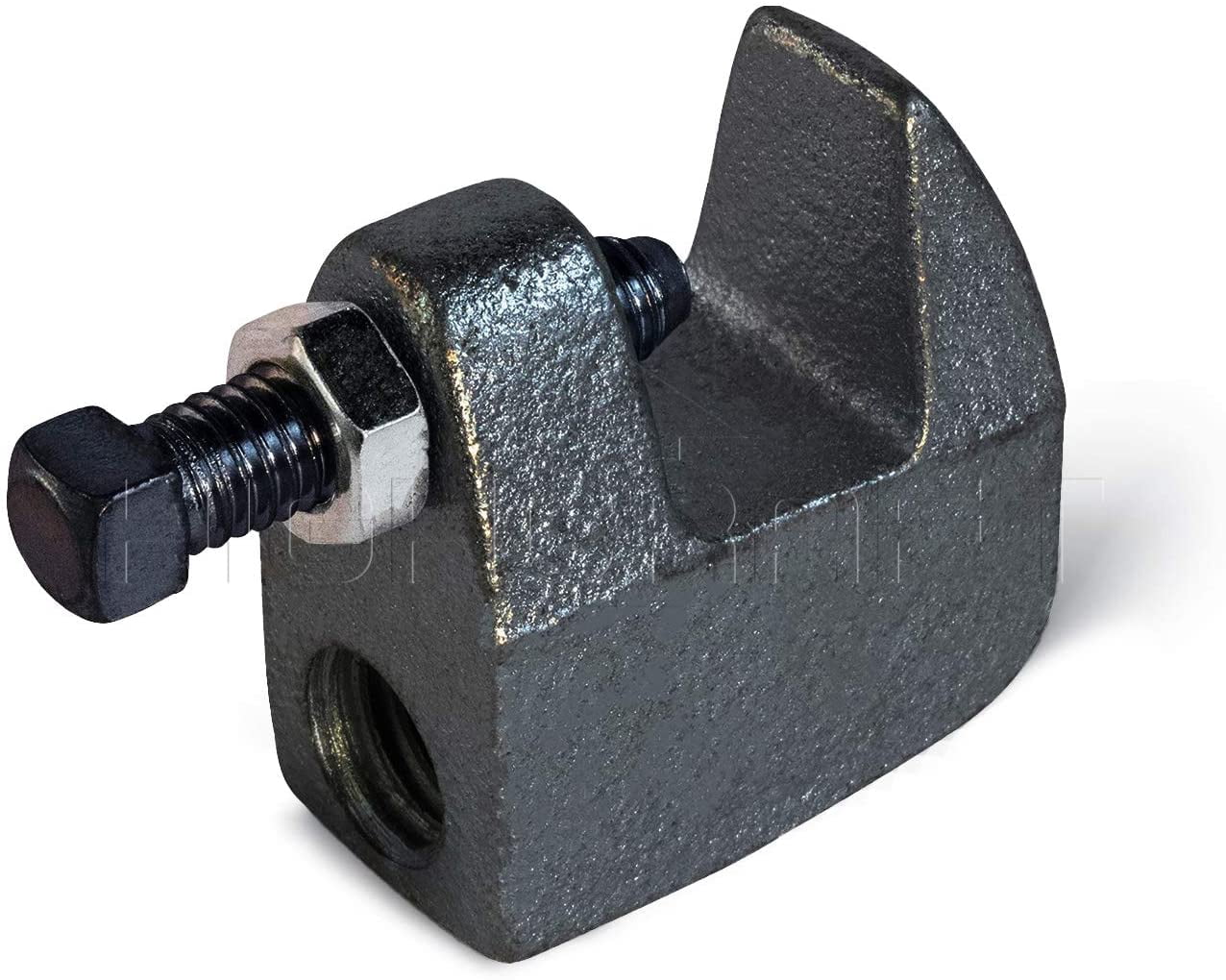 Highcraft Junior Beam Clamp for 1/2 in. Threaded Rod, Uncoated Steel (10-Pack)