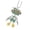 FN10021, variant on Wooden Robot Pendant Necklace Stylish Collarbone Chain Block Neckchain Jewelry Eye Catching Accessories
