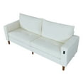 thumbnail image 3 of Gewnee Loveseat Sofa, 82.6"Mid Century Modern Couches for Living Room, Small Couches for Small Spaces Love Seat Sofa Couches with Wooden Legs, Bedroom Small Couch, 3 of 10