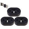 thumbnail image 3 of Replacement Rubber Exhaust Hanger Mount Bracket 3PCS Tools & Home Improvement, 3 of 7