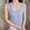 Light Blue, variant on ITSAME Women's Tank Tops Scoop Neck Stretchy Sleeveless Shirts Summer Tunic Casual Tops Army Green Size Free Size