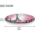 thumbnail image 4 of Eiffel Tower Pink Coasters Absorbent Moisture Non-Slip Drink Coaster Ceramic Stone with Cork Base Desktop Protection Prevent Furniture Damage 2PCS Home Decor, 4 of 6