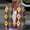 Light Purple, variant on Mardi Gras Cardigan for Women Party Carnival Theme Print Knitted Sweaters Button Down Comfort Soft Long Sleeve Knit Jacket Purple 2XL