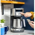 thumbnail image 3 of GE Drip Coffee Maker With Timer | 10-Cup Thermal Carafe Pot Keeps Coffee Warm for 2 Hours | Adjustable Brew Strength | Wide Shower Head for Maximum Flavor | Kitchen Essentials | Stainless Steel, 3 of 5