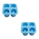 thumbnail image 1 of Matsuzay Molde para hacer hielo Resistencia a bajas temperaturas Modelo de hielo esférico resistente al desgaste Bandeja cuadrada de diseño de cuatro No.2 2piezas Matsuzay CBP229393, 1 of 6