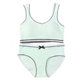 thumbnail image 2 of SHenli Girls Seamless Underwear Set - Training Bra and Matching Panties – Crop Cami Bralette and Briefs for 8-14 Age, 2 of 4