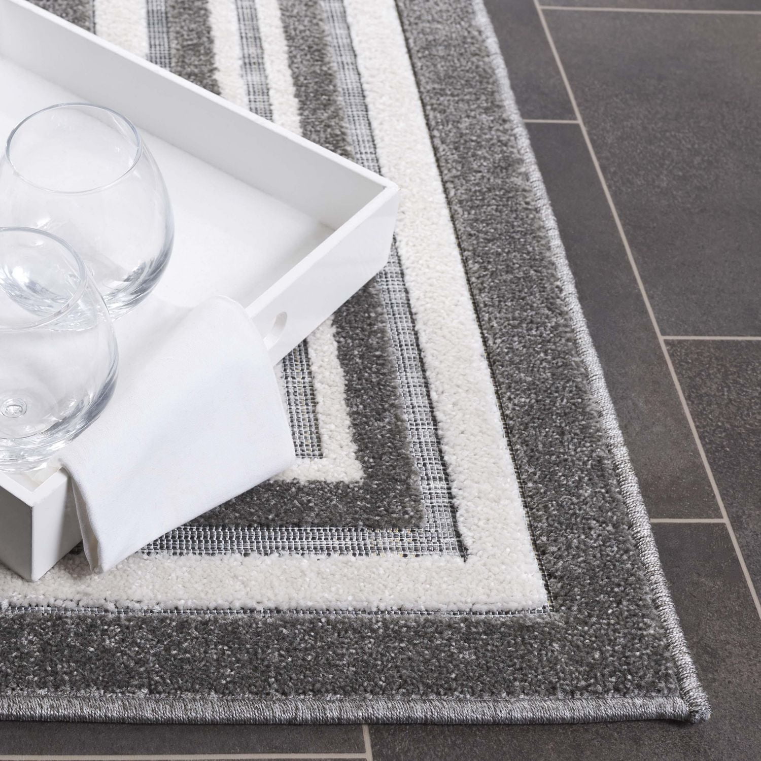 SAFAVIEH Cabana Rado Bordered Indoor/Outdoor Area Rug