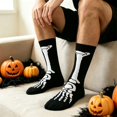 thumbnail image 2 of ZHOGXU Cozy Kids Halloween Cartoon Print Crew Socks For Boys And Girls Soft Warm Socks Work,Outddor,Travel, 2 of 4