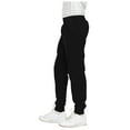 thumbnail image 3 of Linfrsh Boys Pants Fall Winter Pants Toddler Fleece Athletic Sweatpants Kids Jogger Pants Running Jogging Pants with Pockets Black Size,12-14 t, 3 of 7