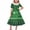 Navy, variant on CYRBOKO Girls Dresses for St. Patrick's Day, A-line Casual Holiday Collared Short Sleeve Dresses Orange Size 7-8 T
