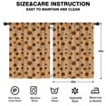 thumbnail image 2 of Blackout Kids Curtains,Sunflower Childrens Insulated Curtains Set Of 2,Bedroom Essentials,Toddler Room Decor 42x54in(106x137cm), 2 of 4