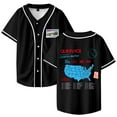 thumbnail image 2 of Quinn XCII Look I'm Alive Tour 2025 Merch Baseball Jersey Shirt V-Neck Women Men Short Sleeve Streetwear Clothes, 2 of 3