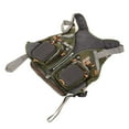 thumbnail image 3 of Chaleco de pesca con bolsillo equipo de protección corporal desmontable Universal para exteriores tamaño libre verde, 3 of 14