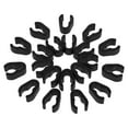 thumbnail image 3 of 20pcs Mic Cable Clips Flexible Plastic Microphone Boompole Cable Clip for Universal Microphone Stand, 3 of 9