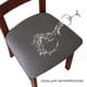 thumbnail image 1 of Fundas de asiento impermeables para sillas de comedor, fundas para asientos de cocina, fundas para sillas (4 piezas), 1 of 5