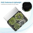 thumbnail image 2 of FORMRS 13-13.3 inch Laptop Sleeve Case Soft Carrying Quilted Computer Bag Cover, Gray Floral, 2 of 7