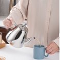 thumbnail image 3 of SANQIAHOME Stainless Steel Teapots with Infuser 2000ml, 3 of 8