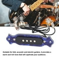 thumbnail image 4 of Microphone Guitare Acoustique Bobine de Cuivre 4 Instruments à Cordes Micro de Remplacement pour les Guitares Acoustiques Électriques Folk, 4 of 8