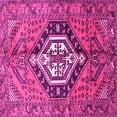 thumbnail image 1 of Ahgly Company Indoor Square Persian Pink Traditional Area Rugs, 4' Square, 1 of 4